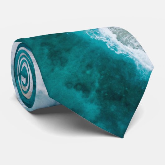 Zee Waves - Maldiven Shore Stropdas (Opgerold)