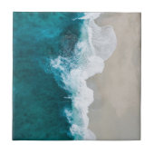 Zee Waves - Maldiven Shore Tegeltje (Voorkant)