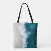 Zee Waves - Maldiven Shore Tote Bag (Achterkant)