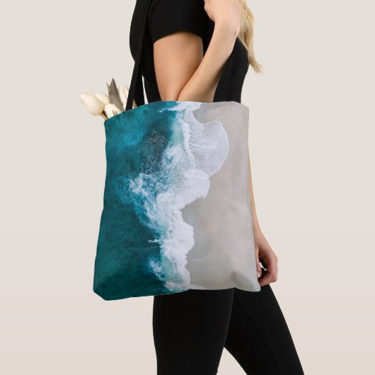 Zee Waves - Maldiven Shore Tote Bag (Dichtbij)