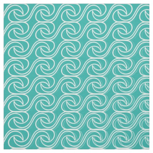 Zee Waves Patroon Stof (Swatch)