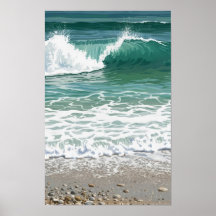 Zee Waves Wall Art