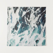 Zee Waves Wandkleed (Voorkant (horizontaal))