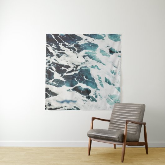 Zee Waves Wandkleed (In situ)