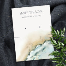 Zee Waves Zand Beach Earning Ketting Display