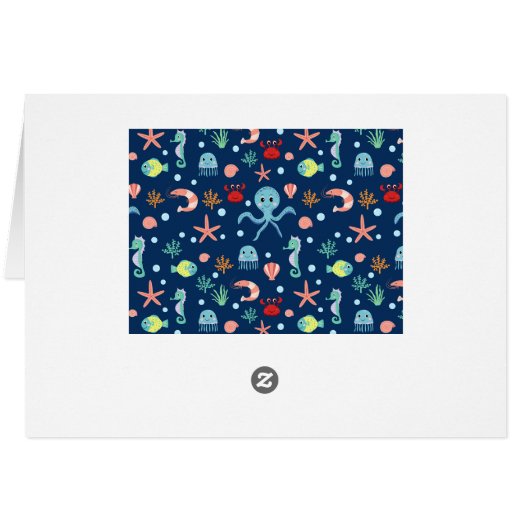 Zee wereld (Achterkant Horizontaal)