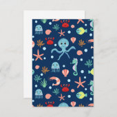 Zee wereld (Voorkant / Achterkant)