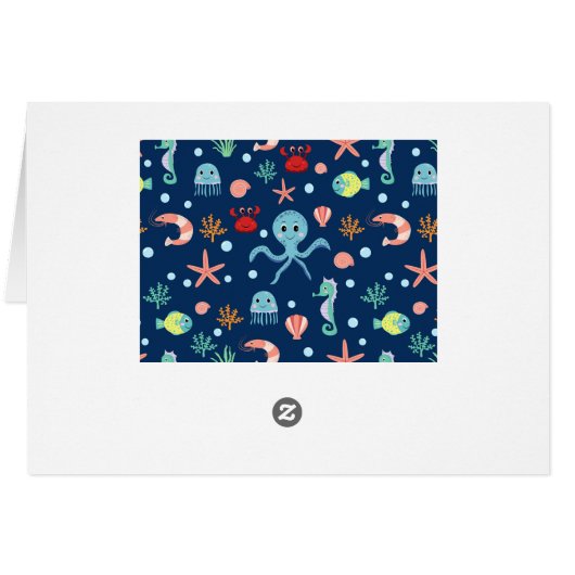 Zee wereld (Achterkant Horizontaal)