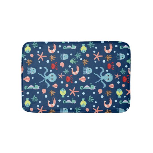 Zee wereld badmat (Voorkant)