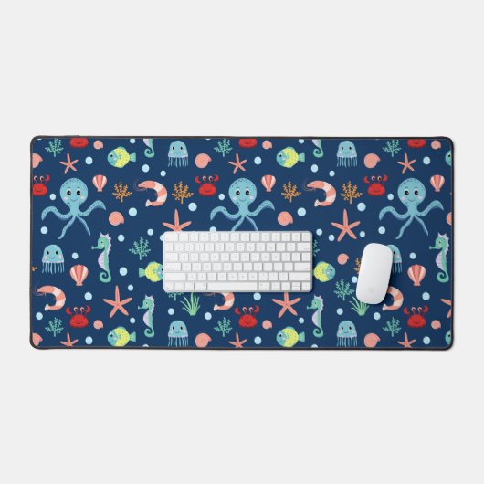 Zee wereld bureaumat (Keyboard & Muis)