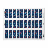 Zee wereld etiket (Full Sheet)