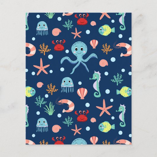 Zee wereld flyer (Voorkant)