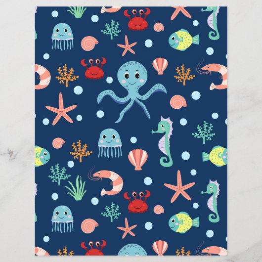 Zee wereld flyer (Voorkant)