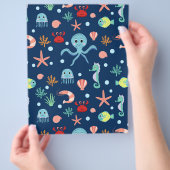 Zee wereld flyer (Hand)