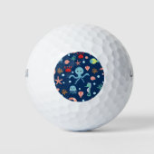 Zee wereld golfballen (Voorkant)