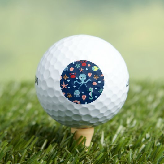 Zee wereld golfballen (Insitu Shirt)