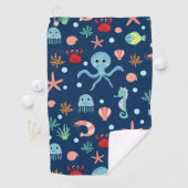 Zee wereld golfhanddoek (Insitu)