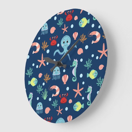 Zee wereld grote klok (Hoek)