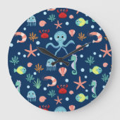 Zee wereld grote klok (Voorkant)