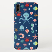 Zee wereld iPhone hoesje (Achterkant)