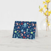 Zee wereld kaart (Gele Bloem)