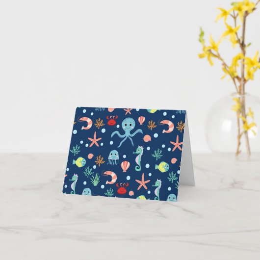 Zee wereld kaart (Gele Bloem)