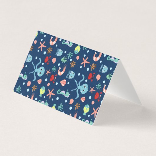 Zee wereld kaart (Voorkant)