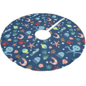 Zee wereld kerstboom rok (Gekanteld)