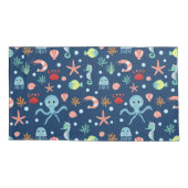 Zee wereld kussensloop (Achterkant-Links)