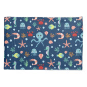 Zee wereld kussensloop (Achterkant-Links)