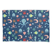 Zee wereld kussensloop (Voorkant-Links)