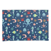 Zee wereld kussensloop (Voorkant-Rechts)