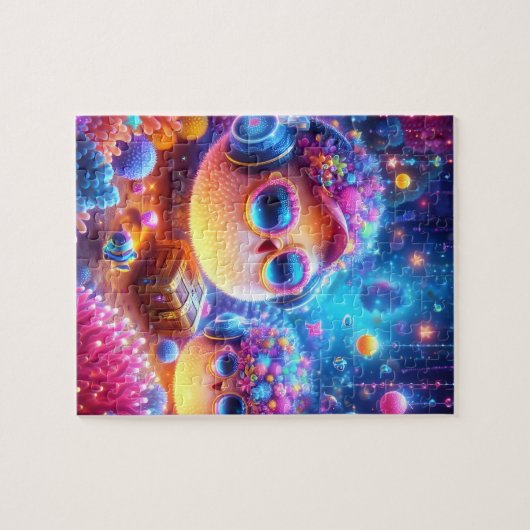 Zee wereld legpuzzel (Horizontaal)