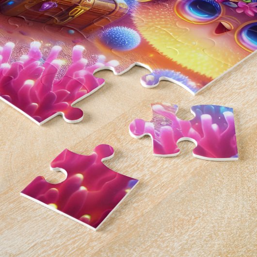 Zee wereld legpuzzel (Zijkant)