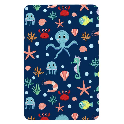 Zee wereld magneet (Verticaal)