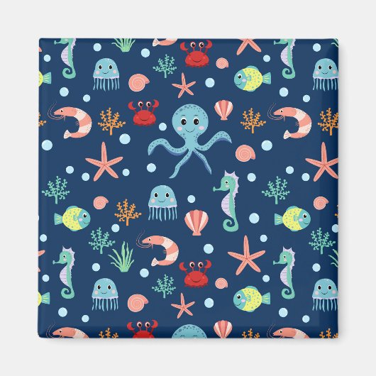 Zee wereld magneet (Voorkant)