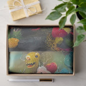 Zee Wereld Monsters Kinder Meubels Decoupage Tissuepapier (Geschenk)