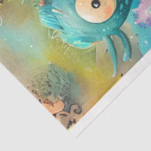 Zee Wereld Monsters Kinder Meubels Decoupage Tissuepapier (Detail)