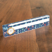 Zee wereld naambordje (Zijkant)