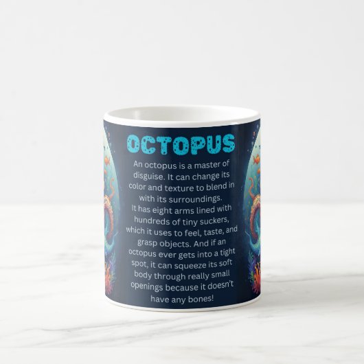 ZEE WERELD - octopus Koffiemok (Center)