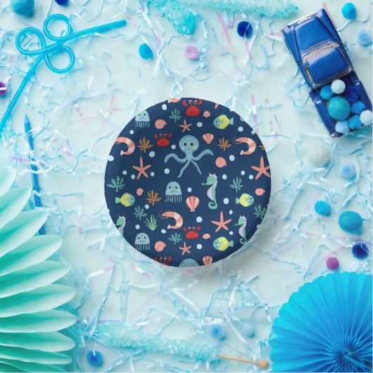 Zee wereld papieren kommen (Feest)