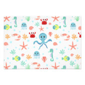 Zee wereld patroon foto afdruk (Voorkant)