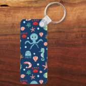 Zee wereld sleutelhanger (Achterkant)