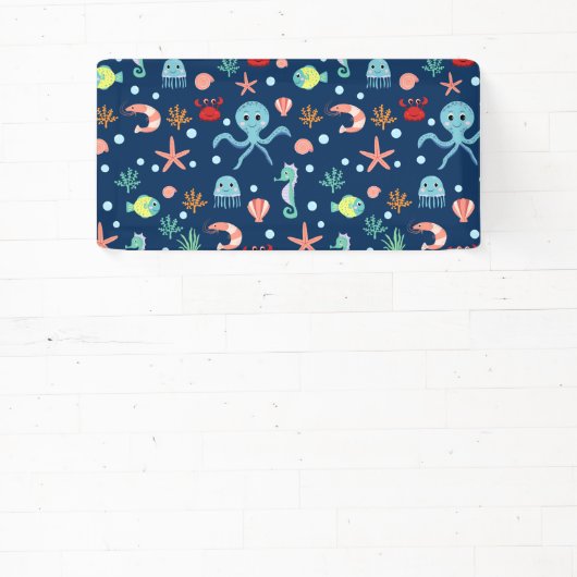 Zee wereld spandoek (Insitu)