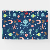 Zee wereld spandoek (Horizontaal)