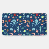 Zee wereld spandoek (Horizontaal)