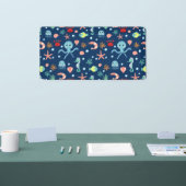 Zee wereld spandoek (Beurs)