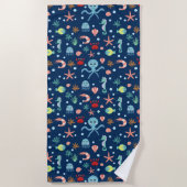 Zee wereld strandlaken (Voorkant)