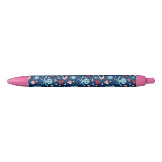 Zee wereld zwarte inkt pen (Voorkant)