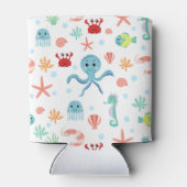 Zee Wereldpatroon Blikjeskoeler (Achterkant)